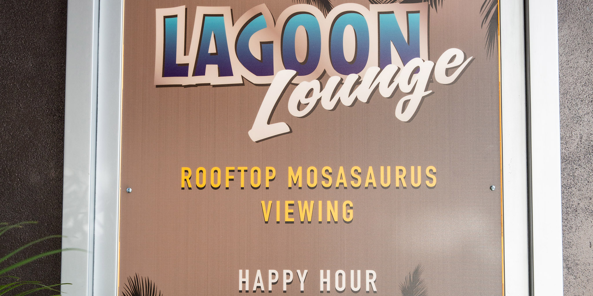 Lagoon Lounge Poster