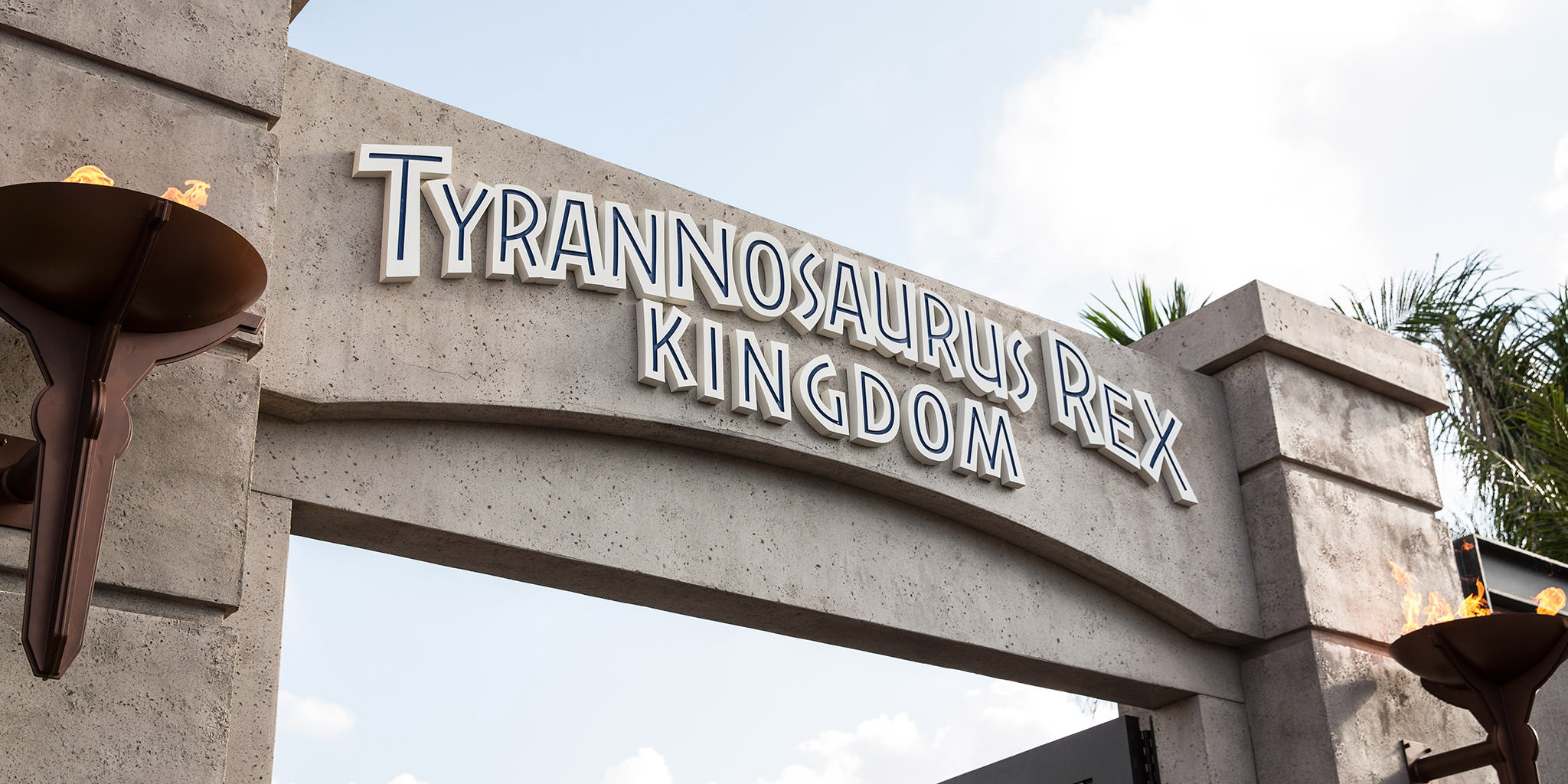 Tyrannosaurus Rex Kingdom Entrance